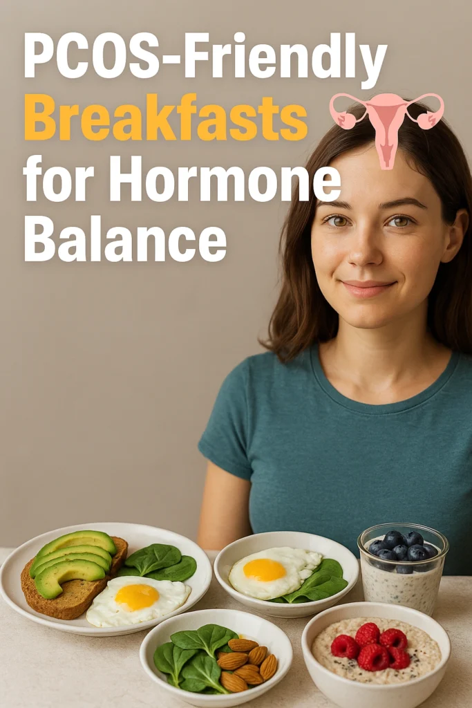 PCOS Friendly Breakfasts for Hormone Balance