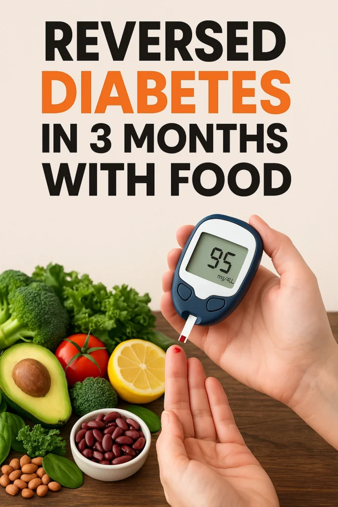 Reversed Diabetes in 3 Months with Food