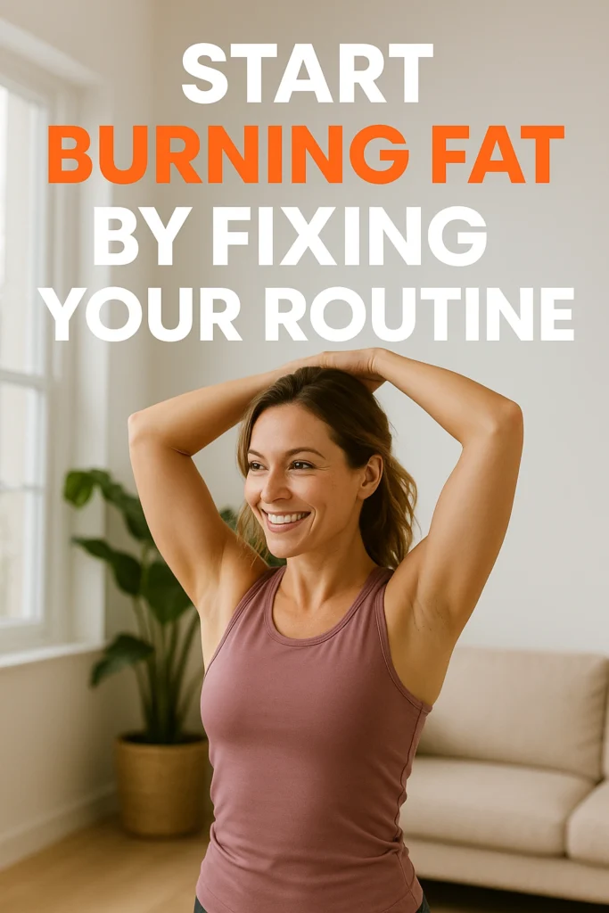 Start Burning Fat by Fixing Your Routine