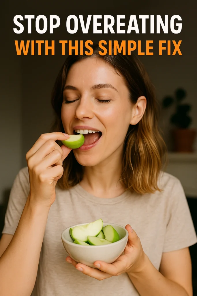 Stop Overeating With This Simple Fix