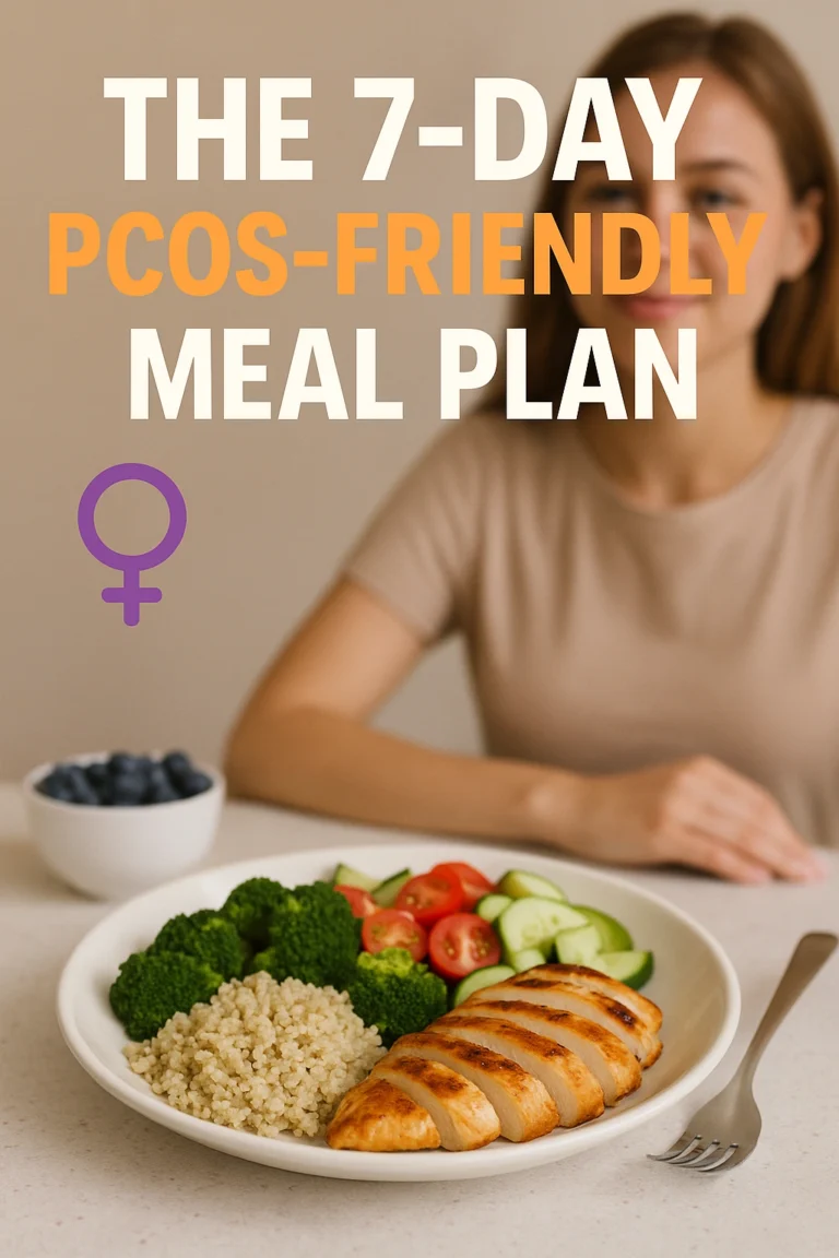 The 7-Day PCOS-Friendly Meal Plan