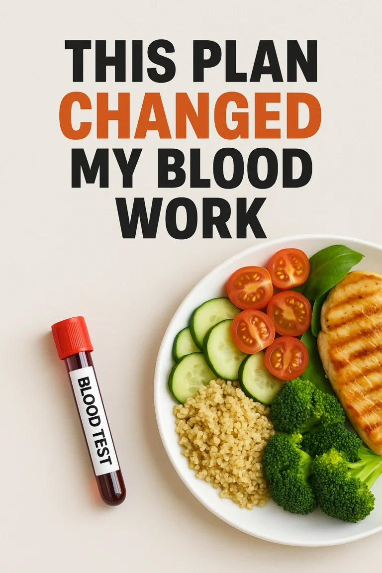 This Plan Changed My Blood Work