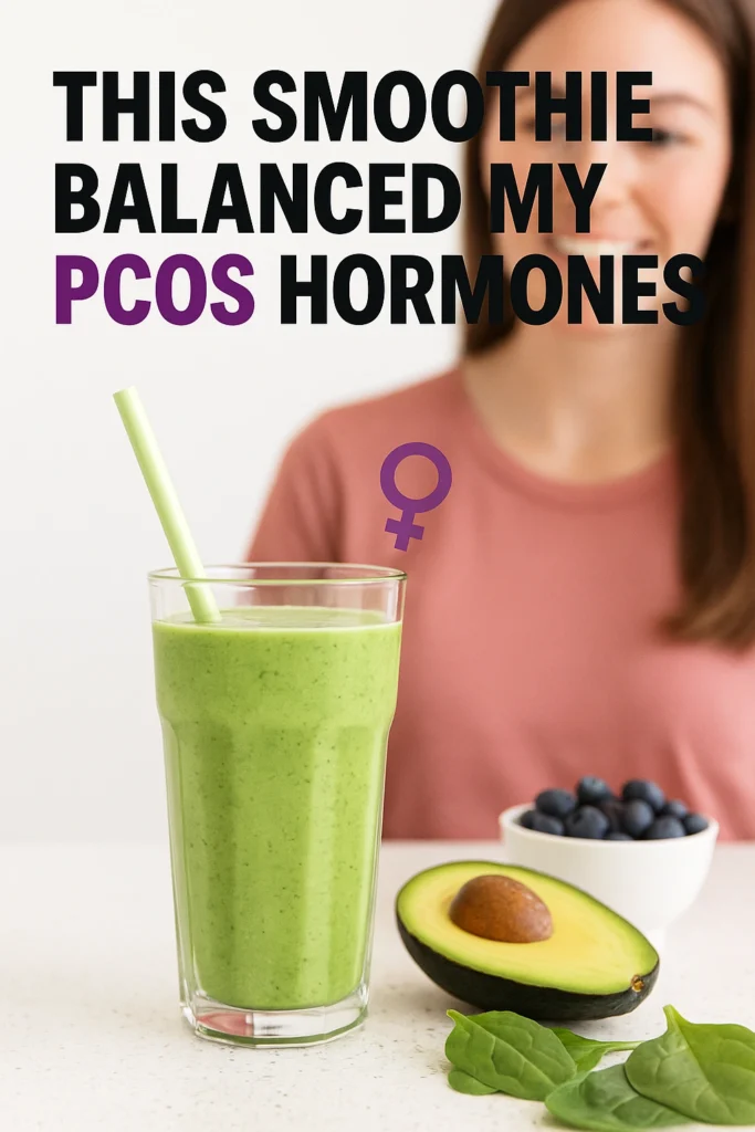 This Smoothie Balanced My PCOS Hormones