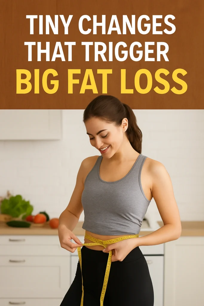 Tiny Changes That Trigger Big Fat Loss