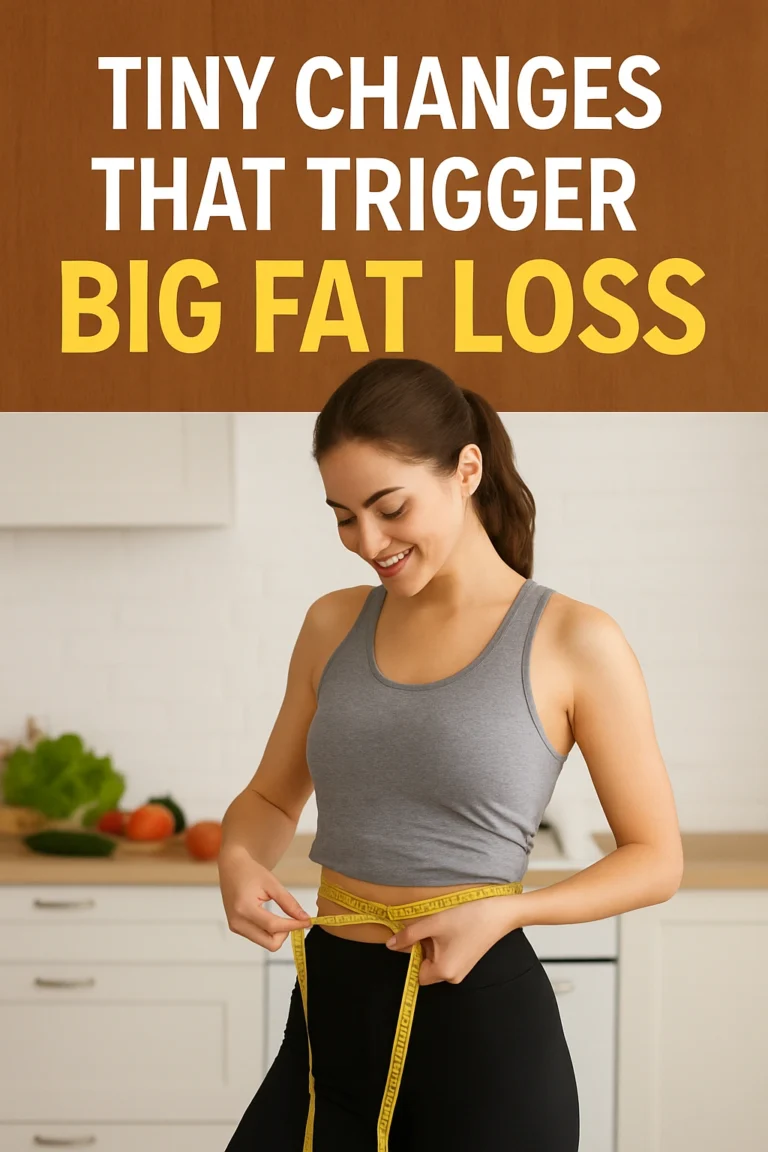 Tiny Changes That Trigger Big Fat Loss