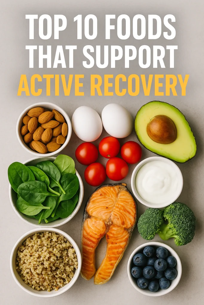 Top 10 Foods That Support Active Recovery