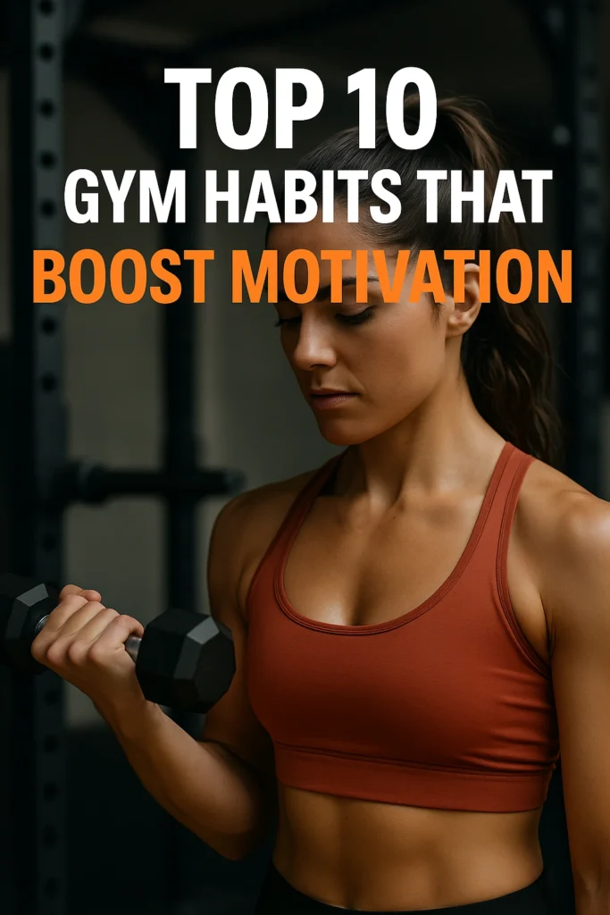 Top 10 Gym Habits That Boost Motivation