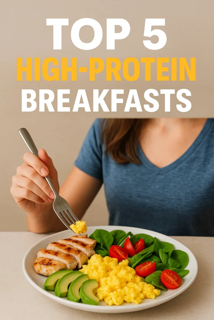 Top 5 High Protein Breakfasts