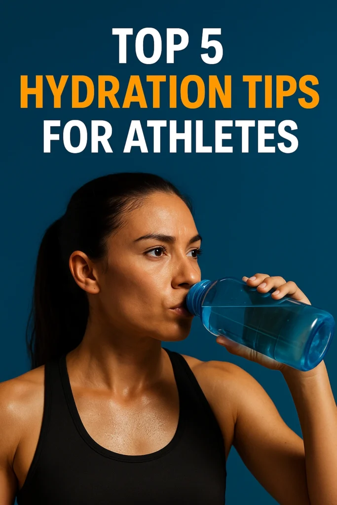 Top 5 Hydration Tips for Athletes