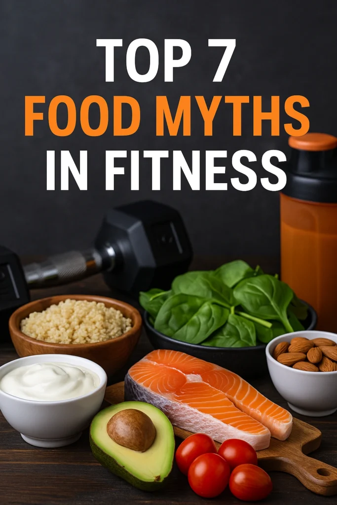 Top 7 Food Myths in Fitness