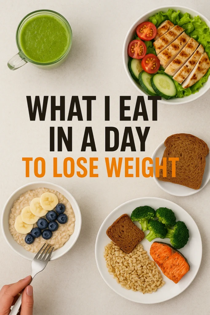 What I Eat in a Day to Lose Weight