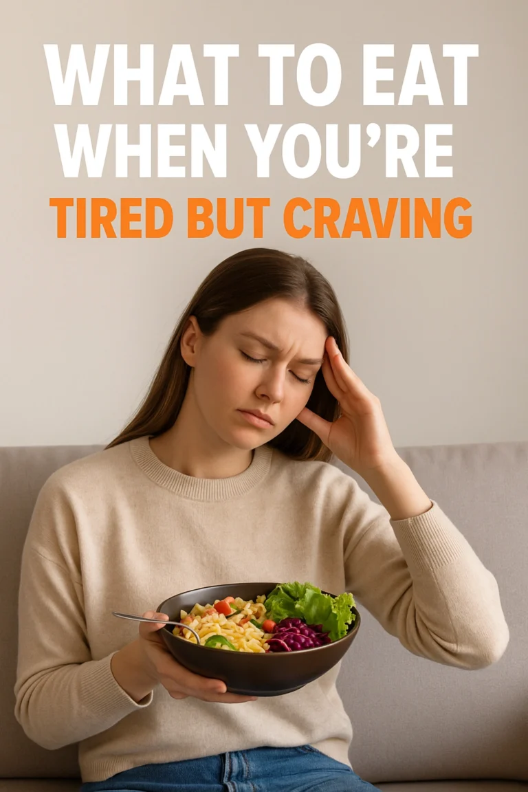 What to Eat When You're Tired But Craving