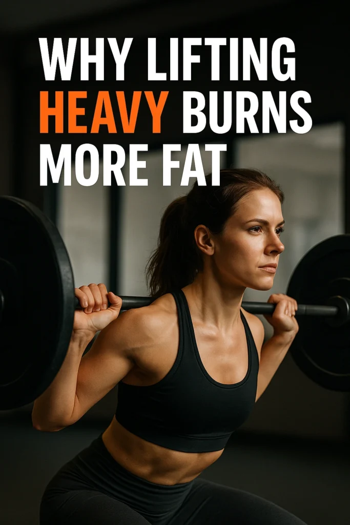 Why Lifting Heavy Burns More Fat