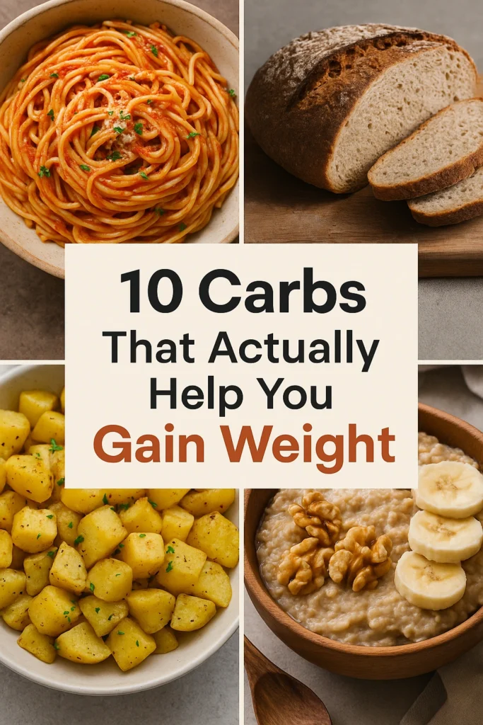 10 Carbs That Actually Help You Gain Weight