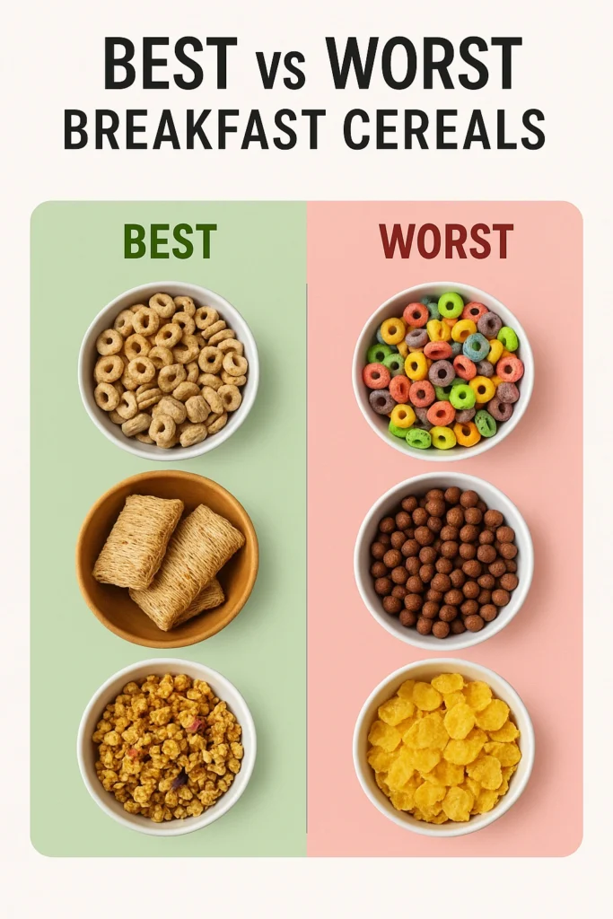 Best vs Worst Breakfast Cereals
