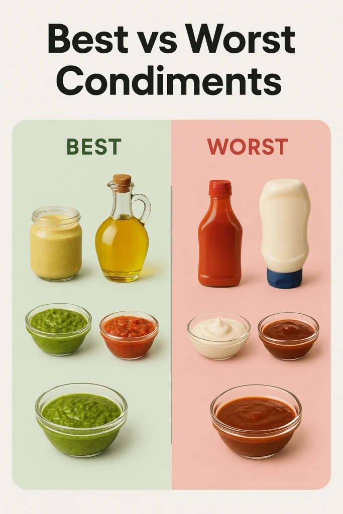 Best vs Worst Condiments