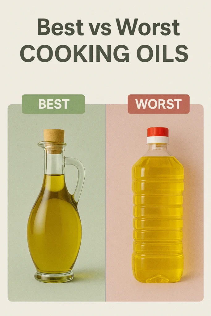 Best vs Worst Cooking Oils
