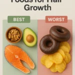 Best vs Worst Foods for Hair Growth