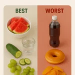 Best vs Worst Foods for Hydration