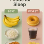 Best vs Worst Foods for Sleep