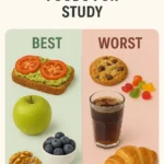 Best vs Worst Foods for Study