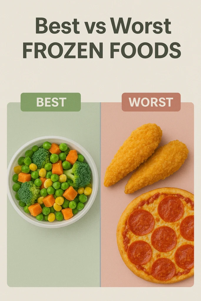 Best vs Worst Frozen Foods