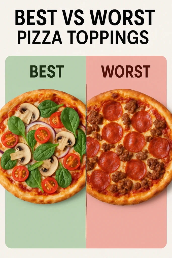 Best vs Worst Pizza Toppings