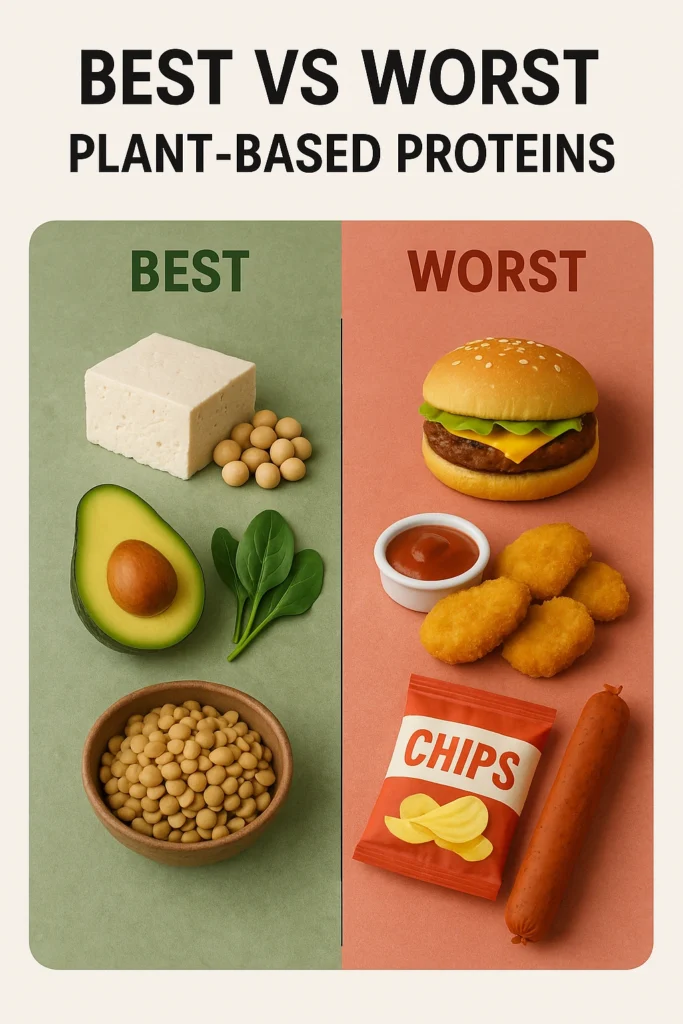 Best vs Worst Plant Based Proteins