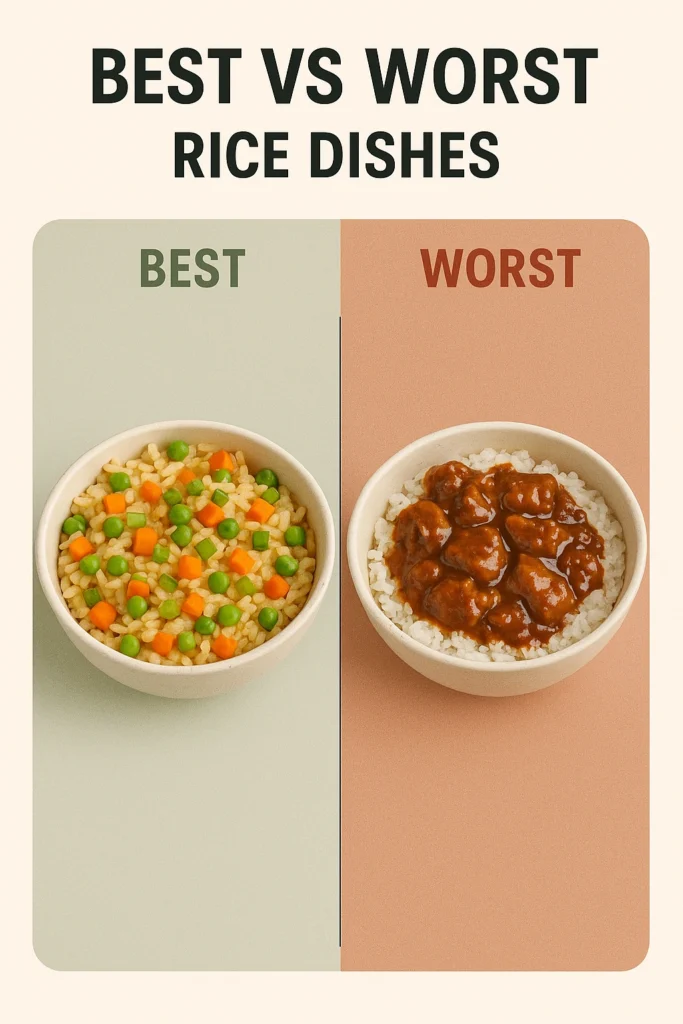 Best vs Worst Rice Dishes