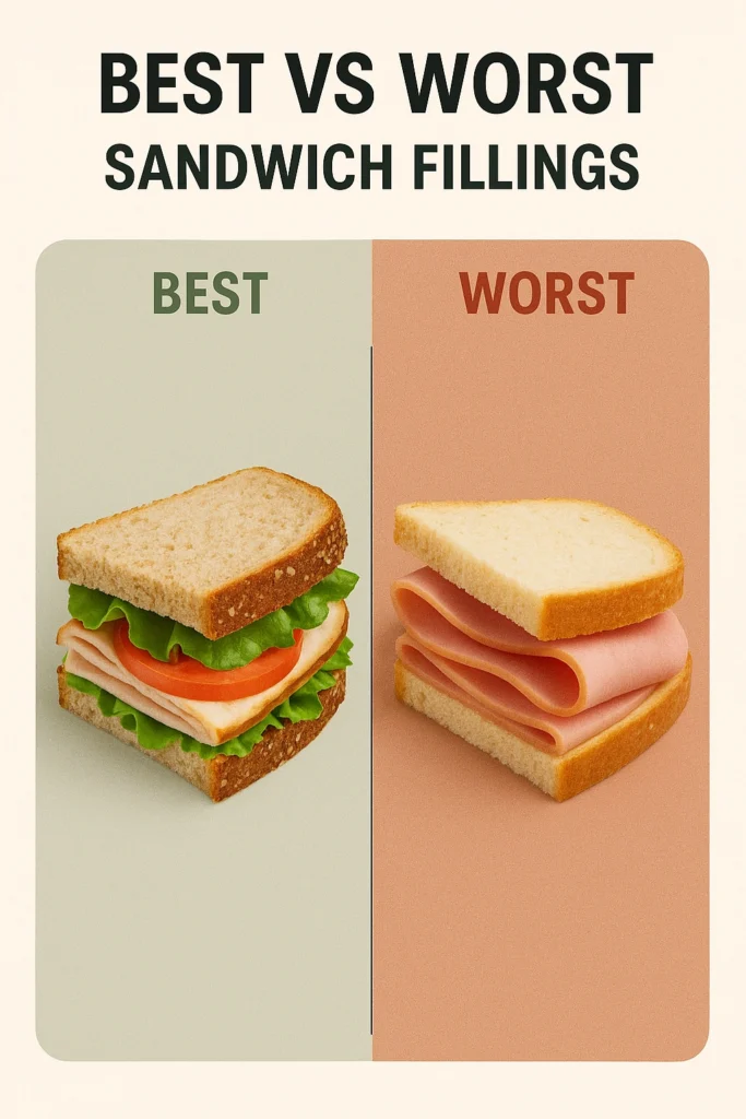 Best vs Worst Sandwich Fillings