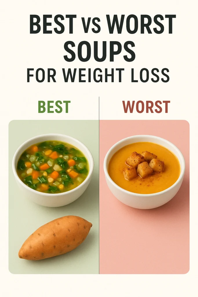 Best vs Worst Soups for Weight Loss