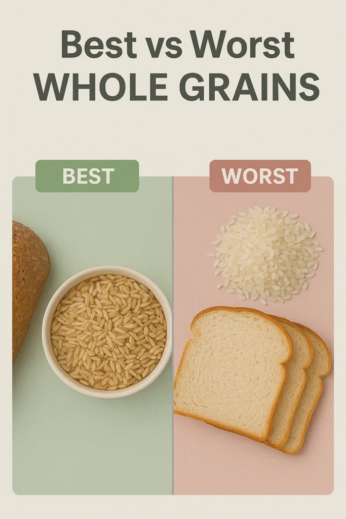 Best vs Worst Whole Grains