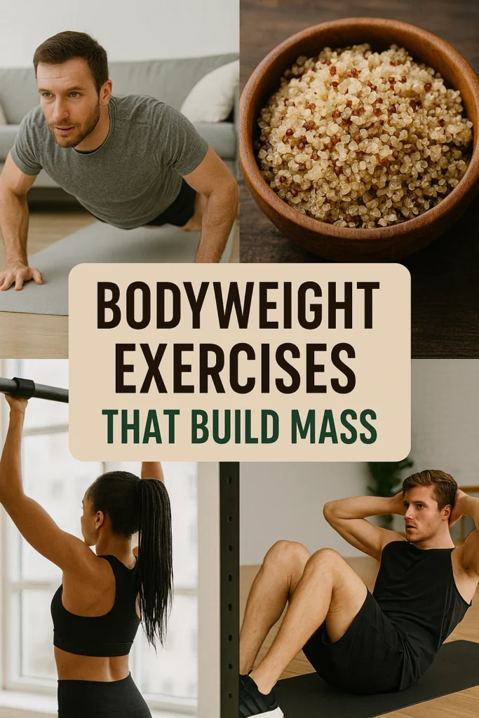 Bodyweight Exercises That Build Mass