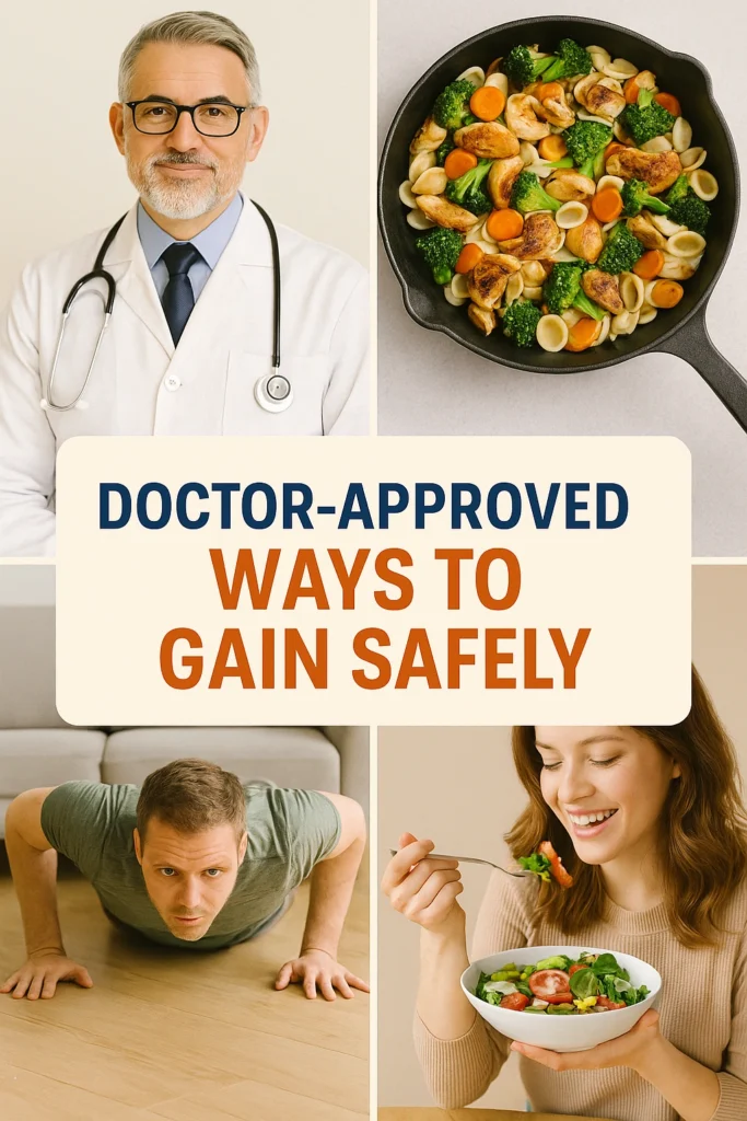Doctor Approved Ways to Gain Safely