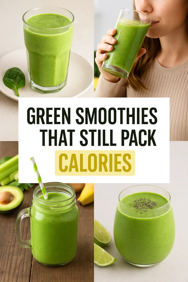 Green Smoothies That Still Pack Calories