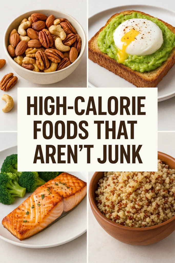 High Calorie Foods That Arent Junk