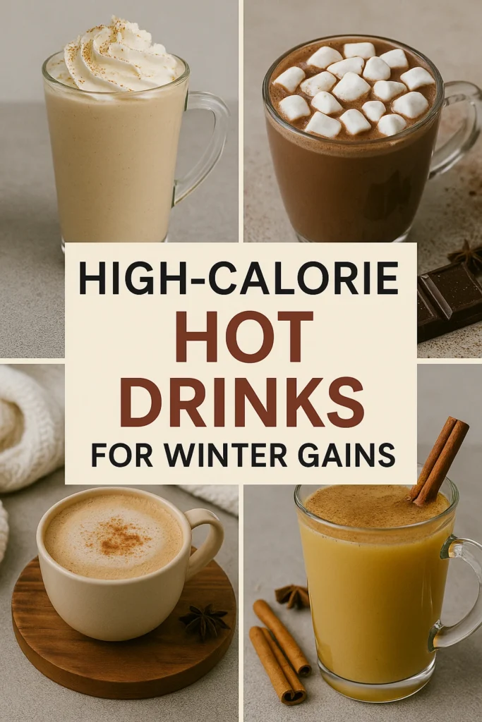 High Calorie Hot Drinks for Winter Gains
