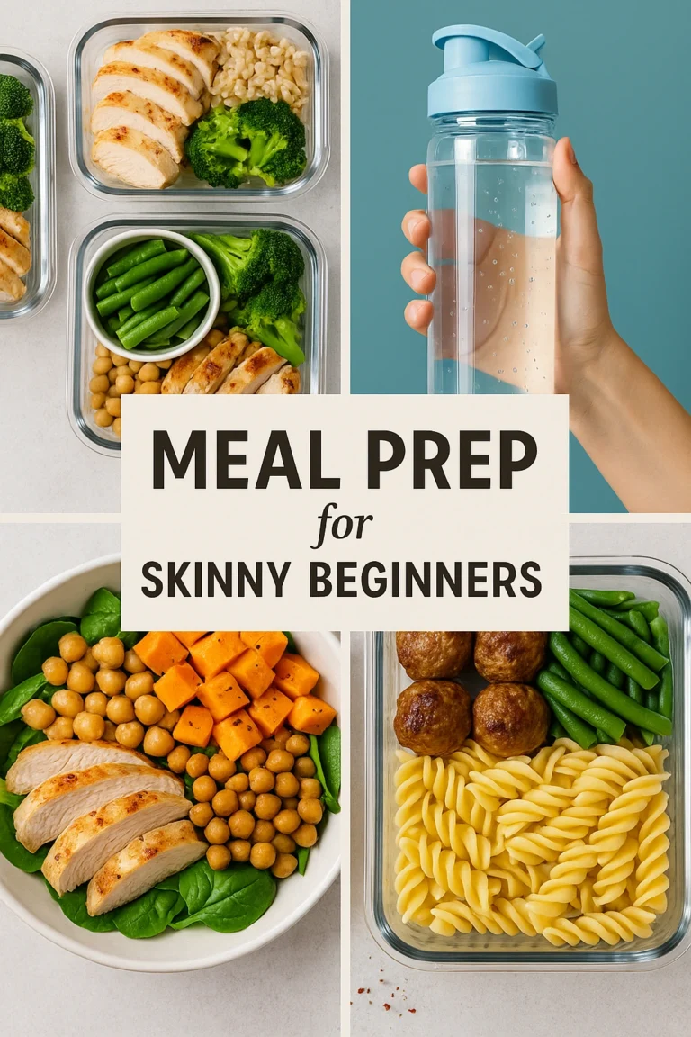 Meal Prep for Skinny Beginners