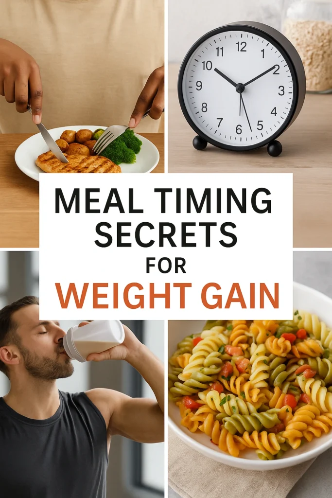 Meal Timing Secrets for Weight Gain