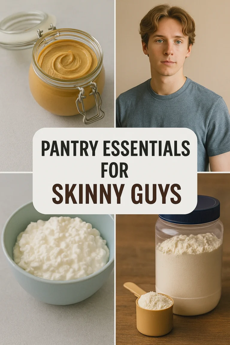 Pantry Essentials for Skinny Guys