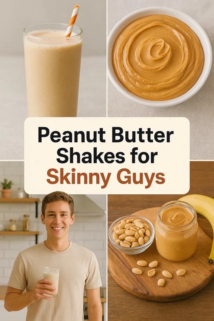 Peanut Butter Shakes for Skinny Guys