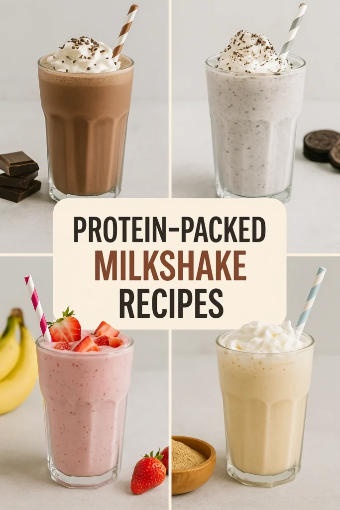 Protein Packed Milkshake Recipes