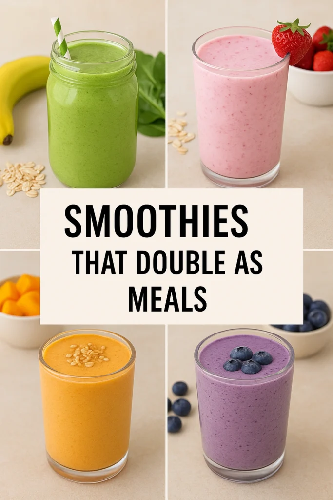 Smoothies That Double as Meals