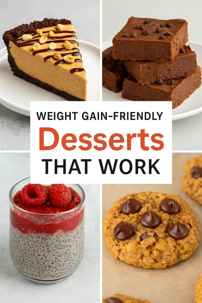 Weight Gain Friendly Desserts That Work