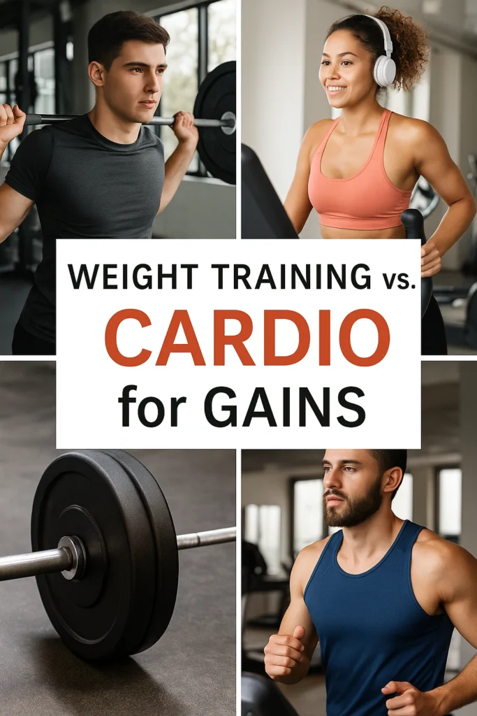 Weight Training vs. Cardio for Gains
